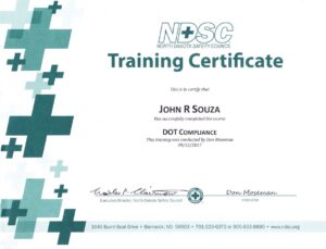 DOT Compliance Training