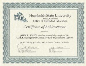 Law Enforcement Management Course