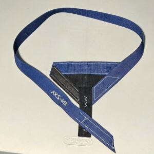 AXS Monitor Mate Mark III (AXSCS-M3) in blue and black, laid flat